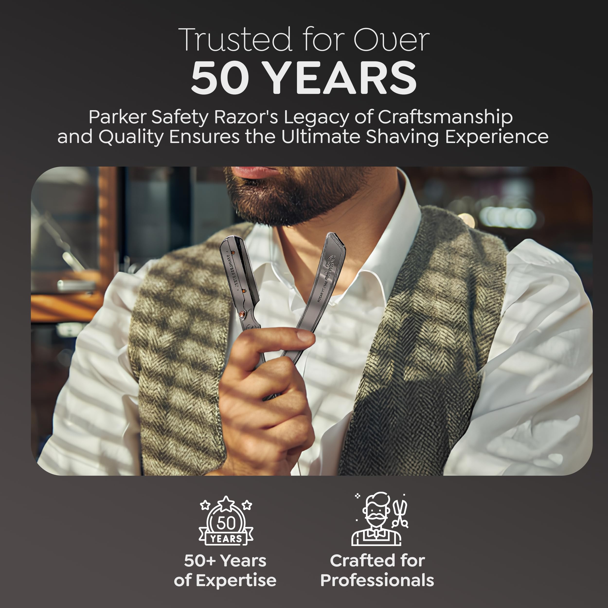 Parker SRX ejecución estable para barbas y contornos precisos