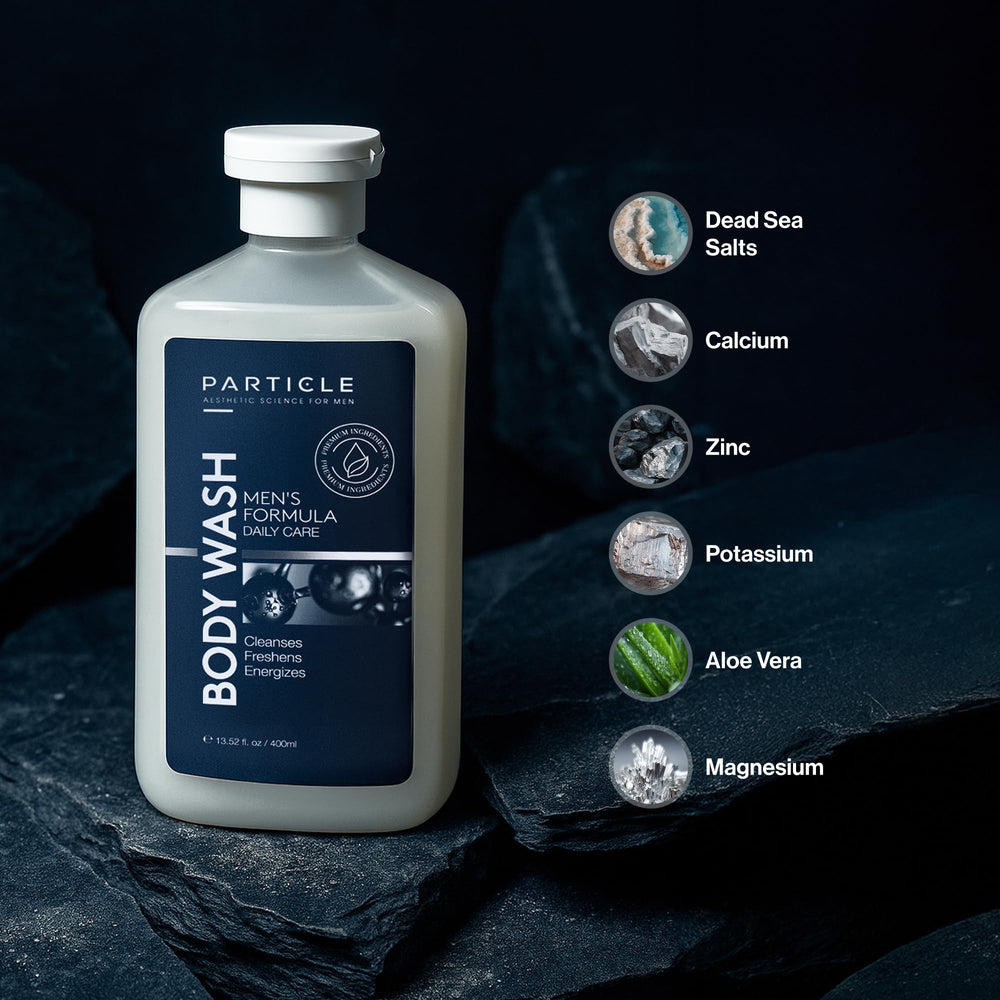 Particle Ducha espuma cremosa, hidratación suave para todo tipo de piel.