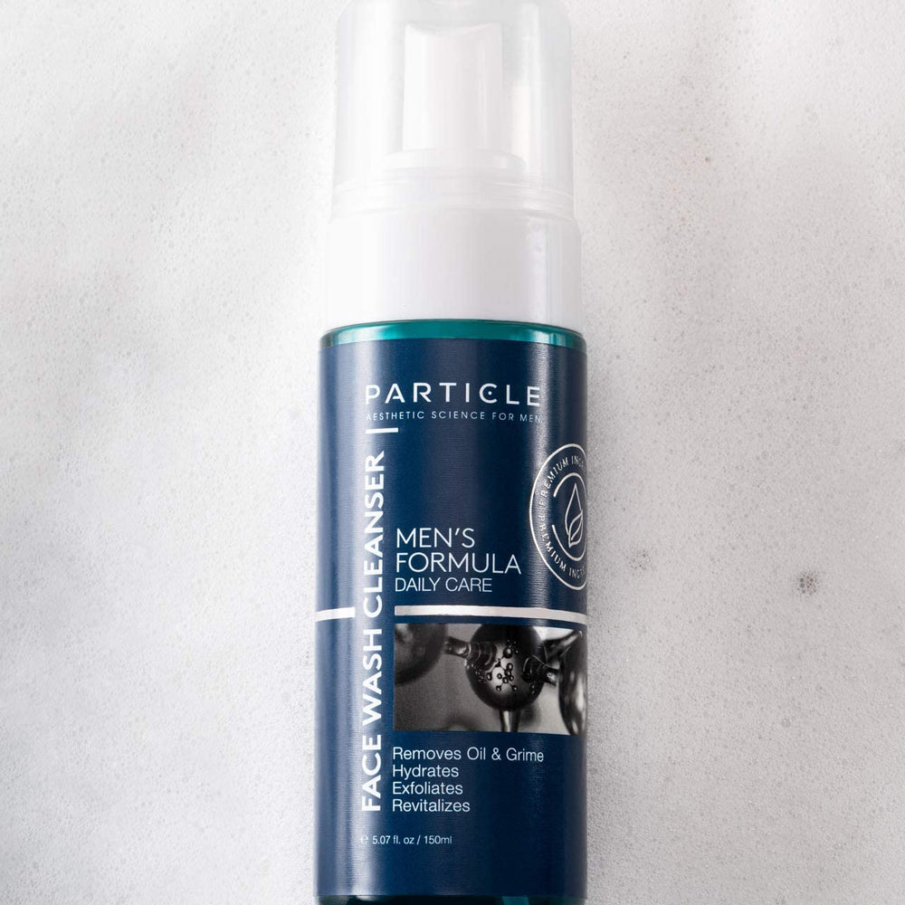 Particle gamme soins homme – complète votre routine quotidienne.