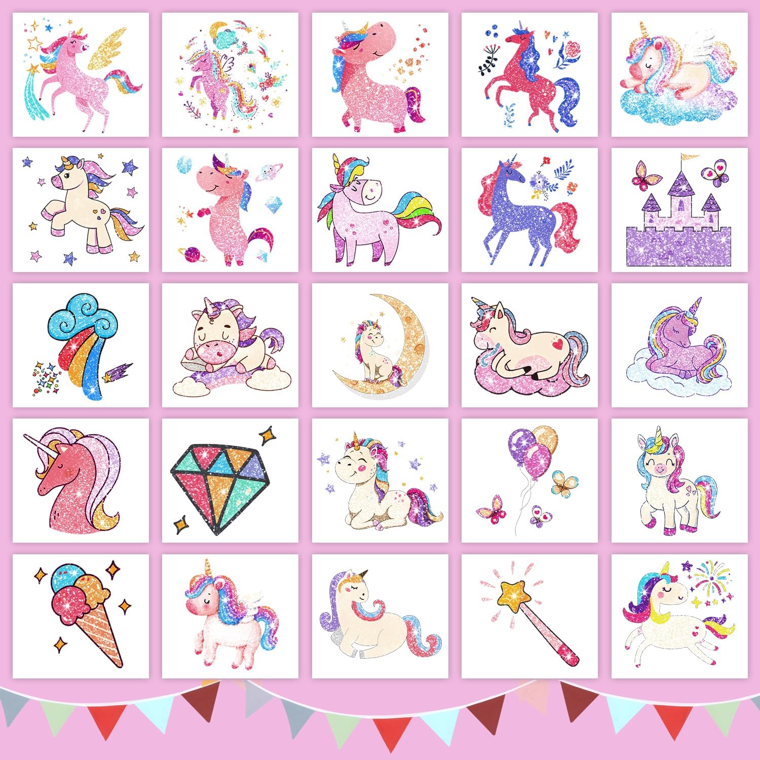 PARTYWIND tatuajes para bolsas de regalo y premios