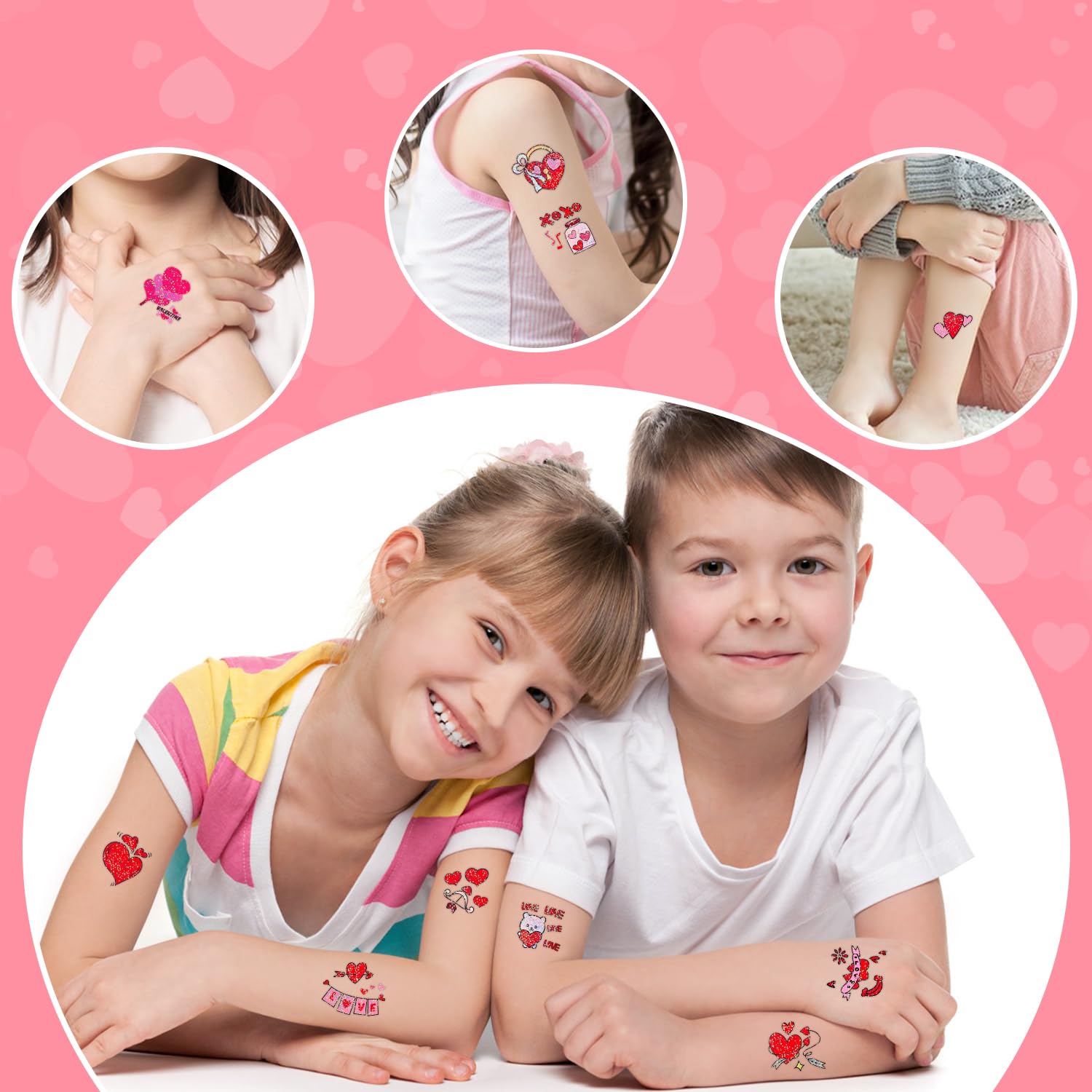 PARTYWIND 204 tatuajes brillantes de estrellas para premiar a niños curiosos
