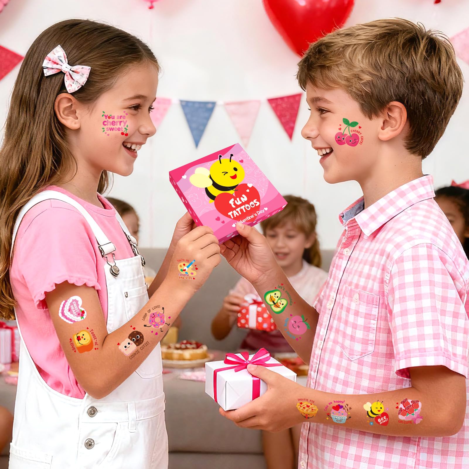 PARTYWIND tatuajes como recompensa, fomentan esfuerzo en niños.