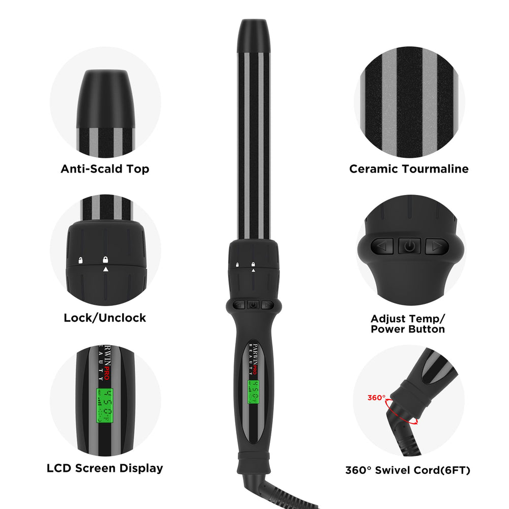 PARWIN PRO BEAUTY accesorios incluidos para manejo seguro y cómodo