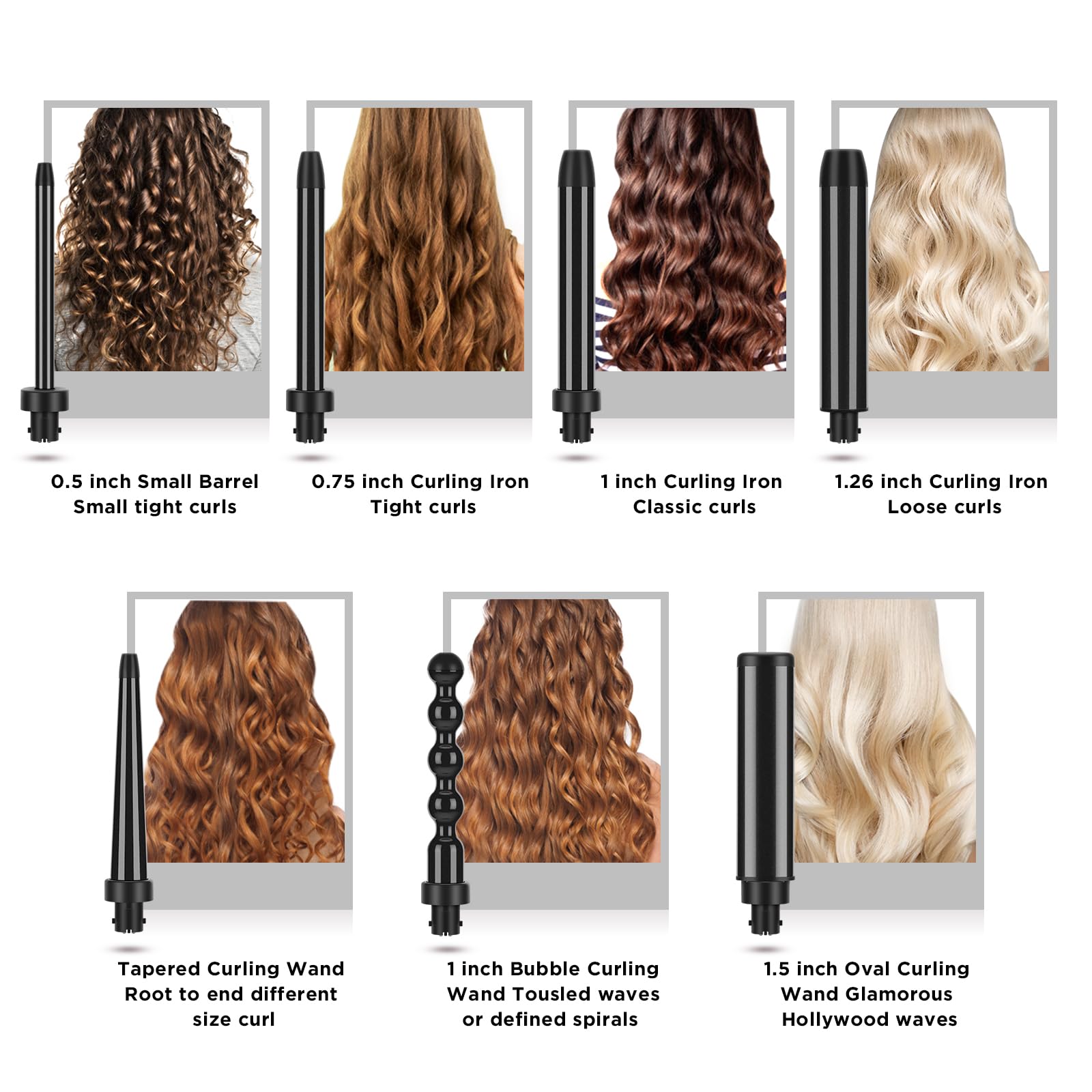 PARWIN PRO BEAUTY barra 19mm para ondas suaves con volumen