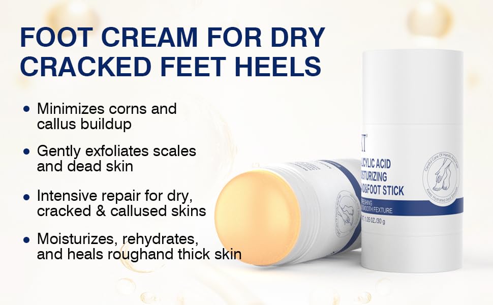 PasaRose aplicación precisa en stick para talones, cuidado diario sin manchar.