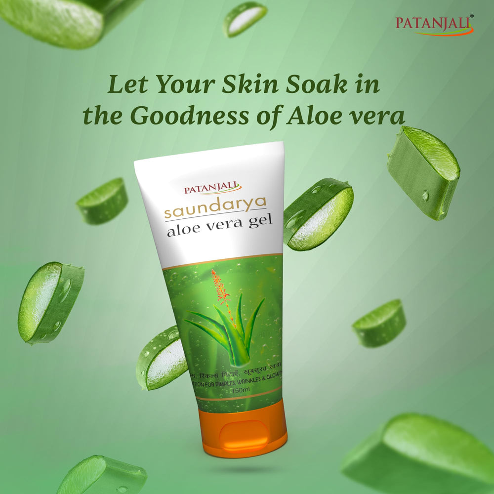 Patanjali Aloe Vera Gel 150ml presentación de 150ml para rutina diaria fácil.