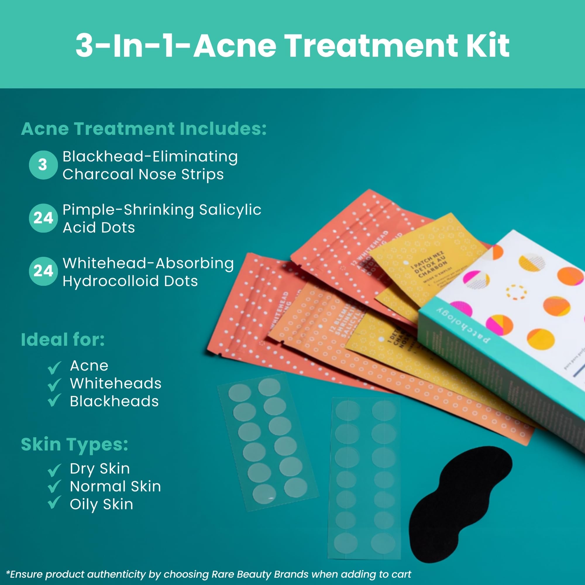 Patchology Breakout Box contiene ácido salicílico para desobstruir poros