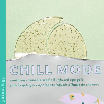 Patchology Chill Mode caja de 5 pares, opción práctica para viajes