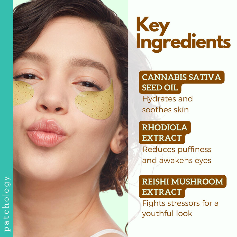 Patchology Chill Mode parches oculares gel con rhodiola, cuidado calmante