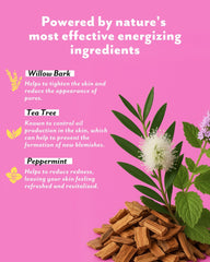 Patchology Moodmask Good Fight: ingredientes Willow Bark Tea Tree Peppermint para balance y confort.