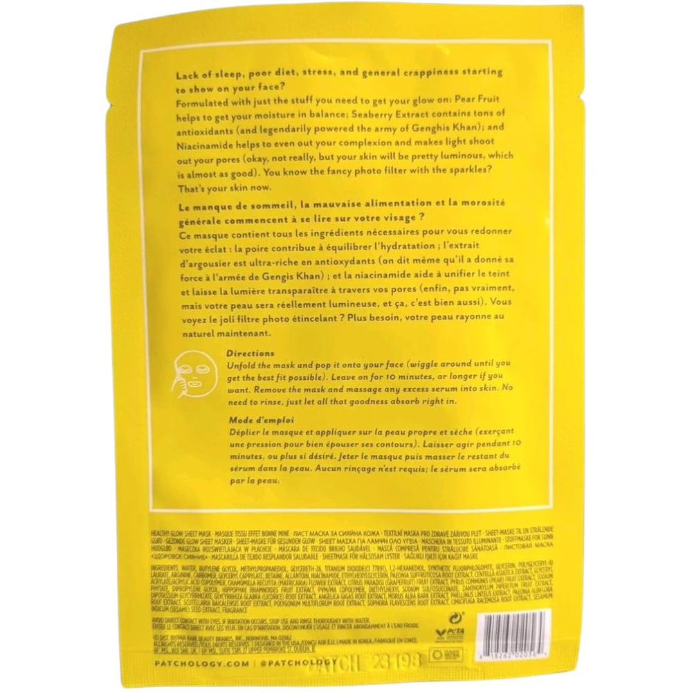 Rutina rápida de autocuidado con Patchology Moodmask para piel radiante