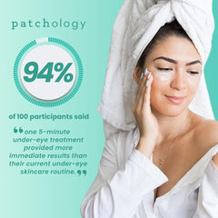Patchology patches-yeux-extrait-portulaca-oleracea, antioxydants et éclat subtil du regard.
