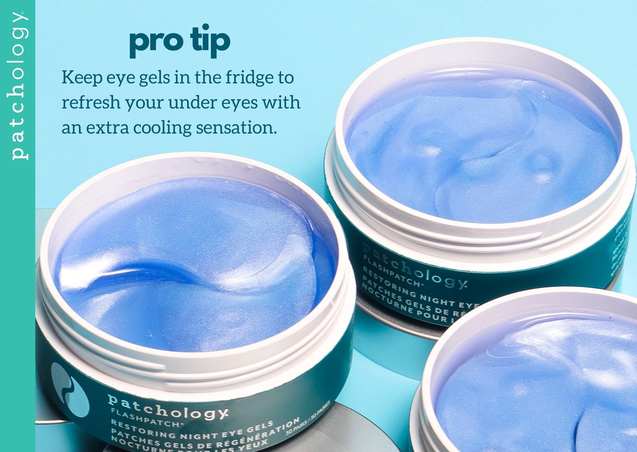 Patchology Restoring Eye Gel Patches réveil des yeux plus lumineux au matin