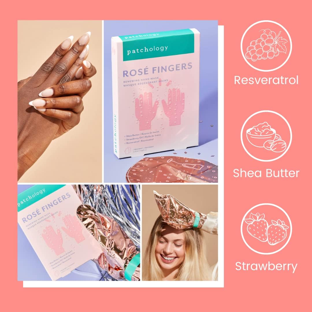 Patchology Rosé Fingers aroma a fresa para una experiencia relajante