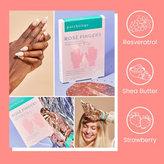 Patchology Rosé Fingers aroma a fresa para una experiencia relajante