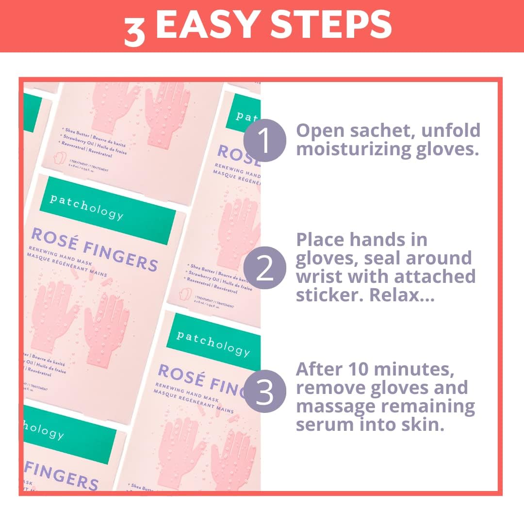 Patchology Rosé Fingers protección de la barrera cutánea durante el día