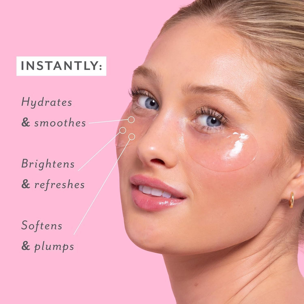 Patchology Serve Chilled Rosé parches oculares textura con ácido hialurónico hidratante