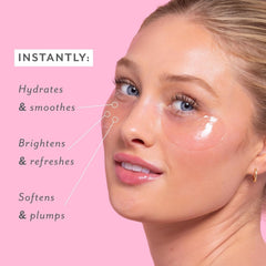 Patchology Serve Chilled Rosé parches oculares textura con ácido hialurónico hidratante