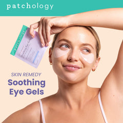 Patchology Skin Remedy parches para ojos deshinchan la hinchazón.
