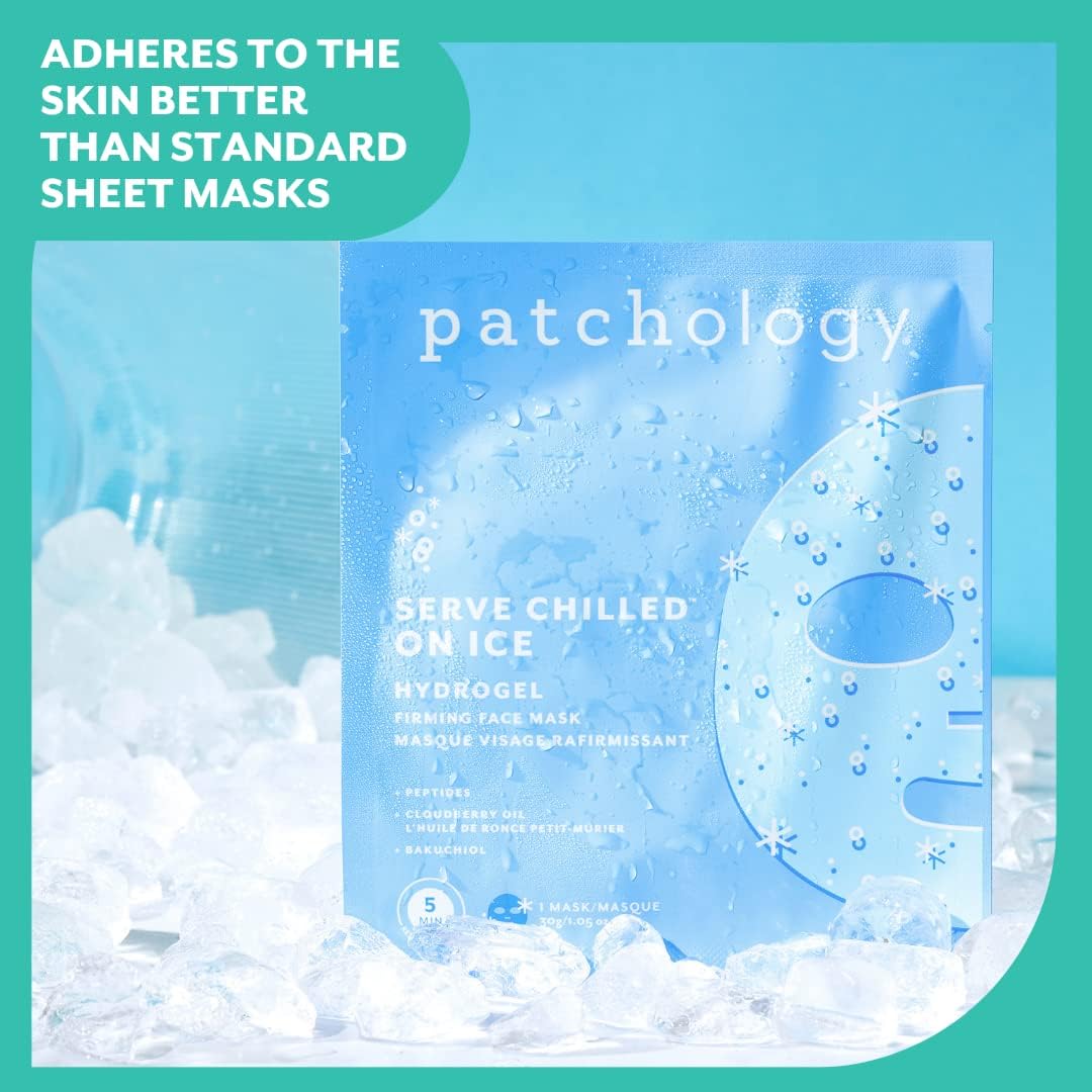 Patchology tecnología hidrogel protege y suaviza la piel durante el uso.