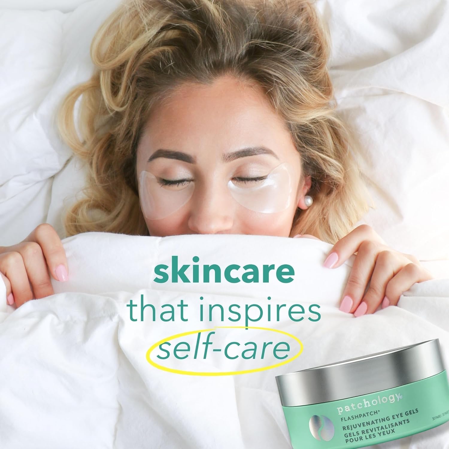 Uso rápido en cinco minutos para despertar la mirada.