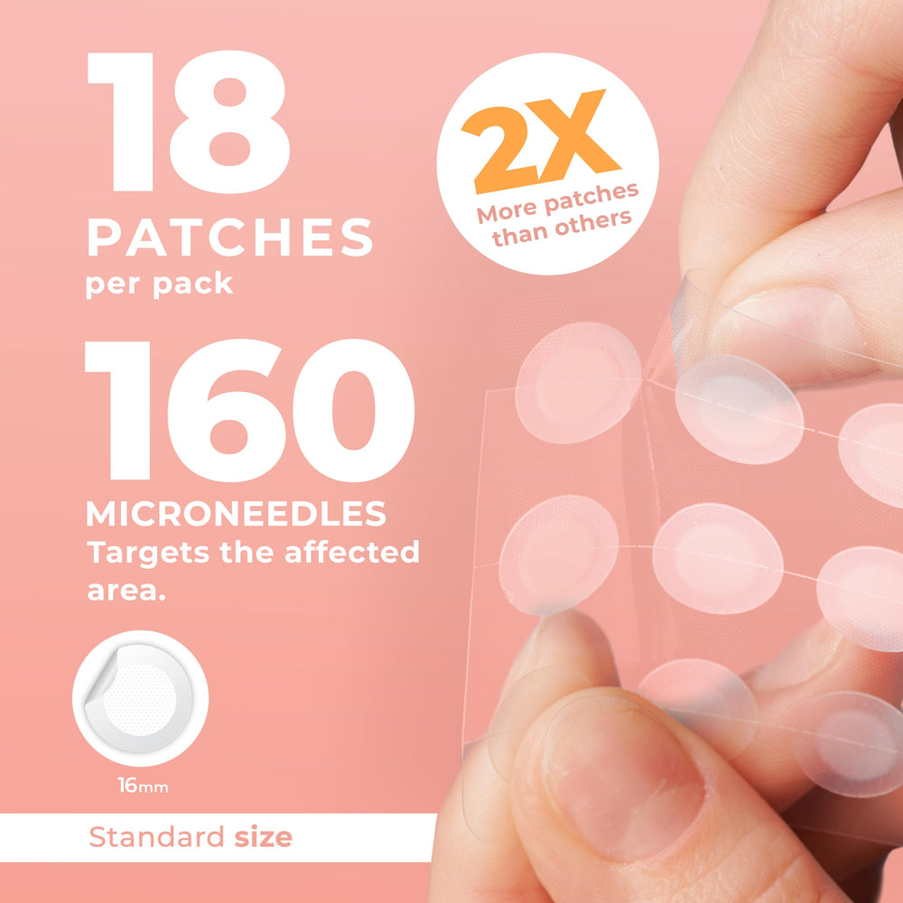 PatchRx parche micropunto para grano, ideal para uso diurno o nocturno.