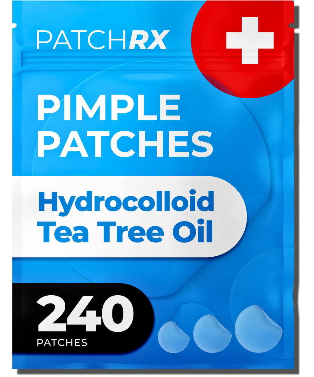 PatchRx parches acne envase, opción discreta para cuidado diario.