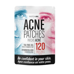 PatchRx parches para granos, aplicación suave en la piel.