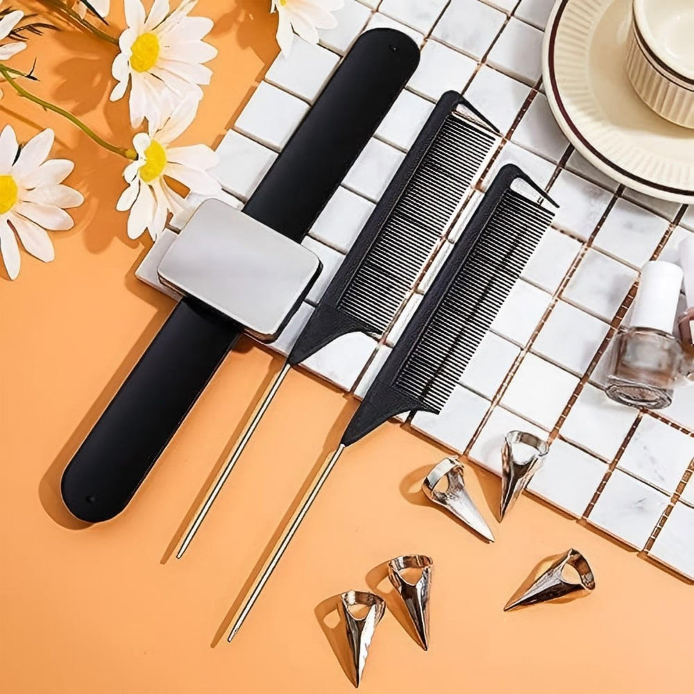 Patelai accesorios de cabello, organizador portátil para peinados y coloración