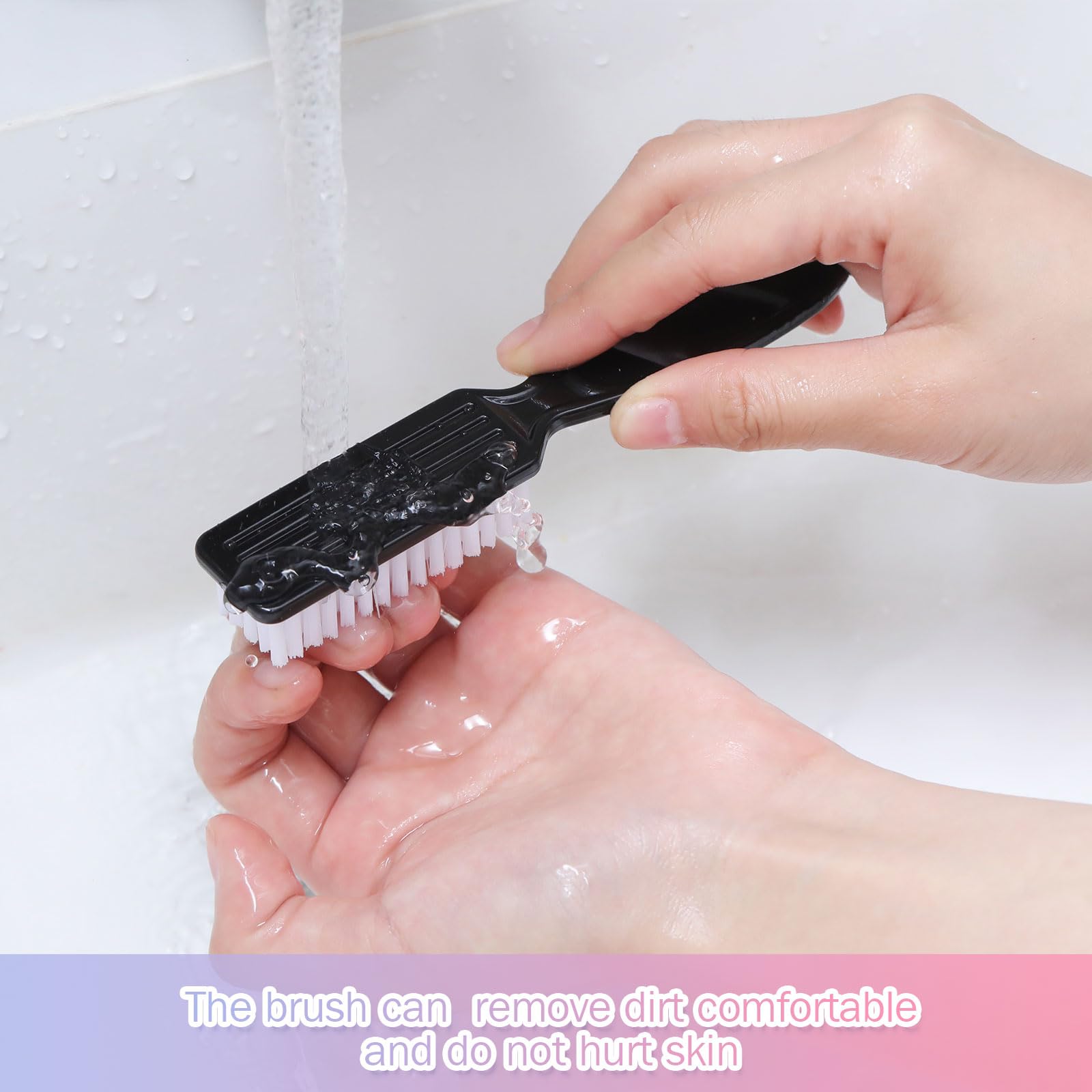 Cepillo Patelai para limpieza del hogar en baño, con cerdas resistentes.