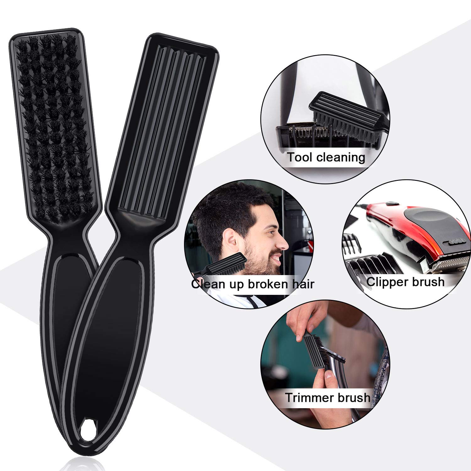 Cepillo Patelai para uso en barberos y hogares en tareas de limpieza.