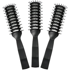 Patelai cepillo ventilado pack 3 piezas, peinado cómodo
