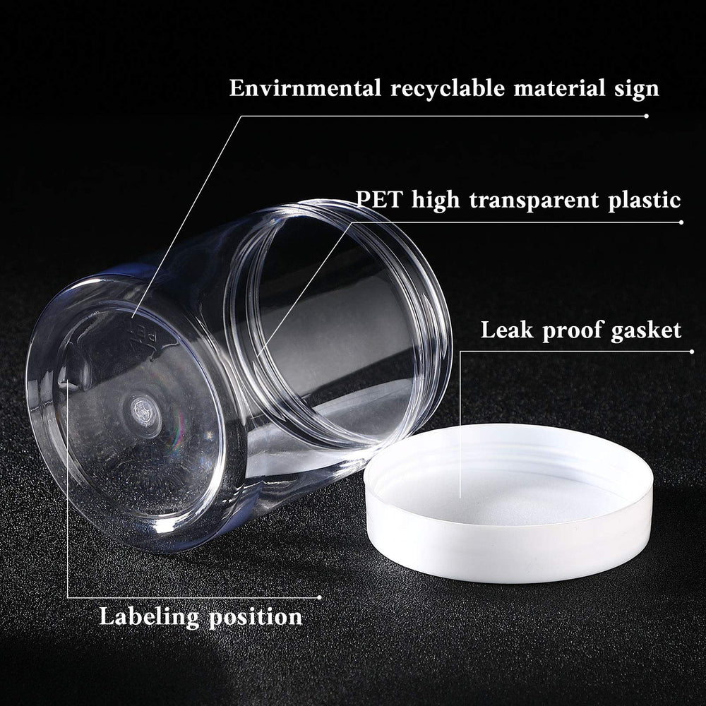 Patelai jarras plástico sello hermético: protección para tus cosméticos