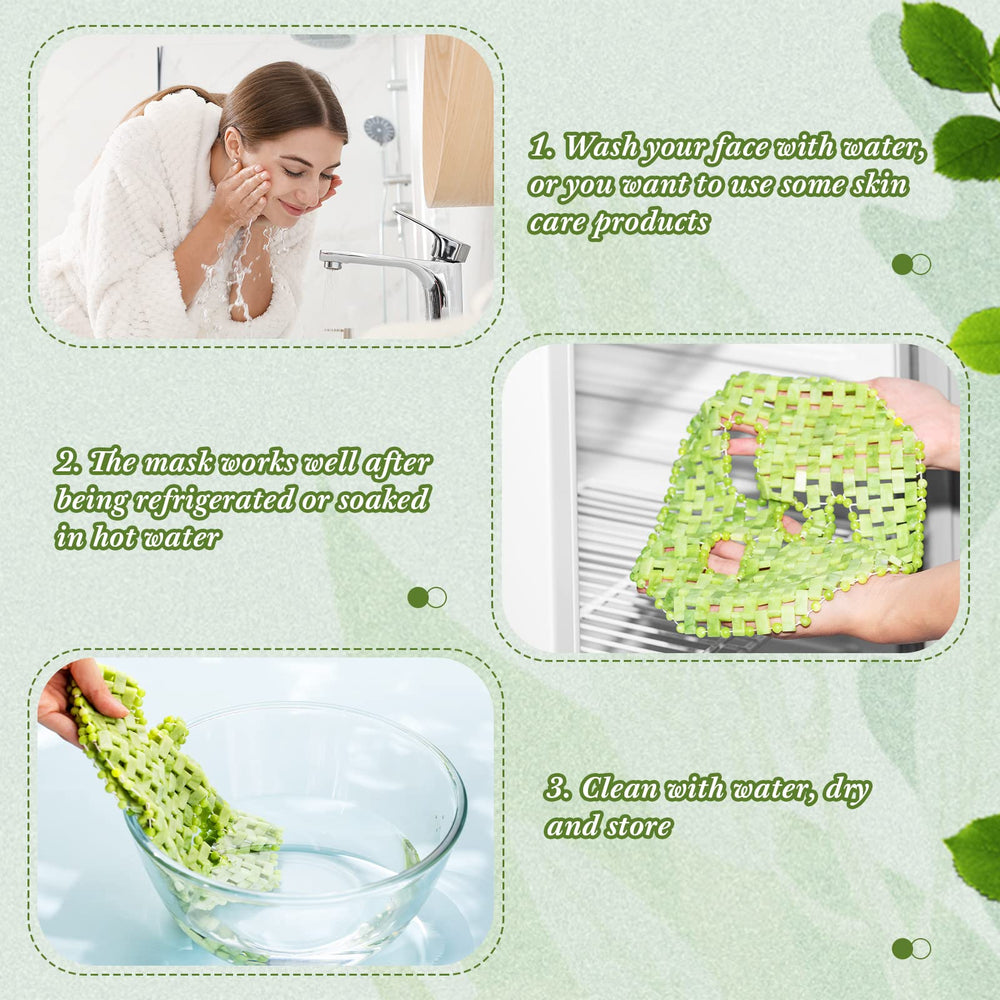 Patelai mascarilla facial jade frío: masaje suave para la piel.