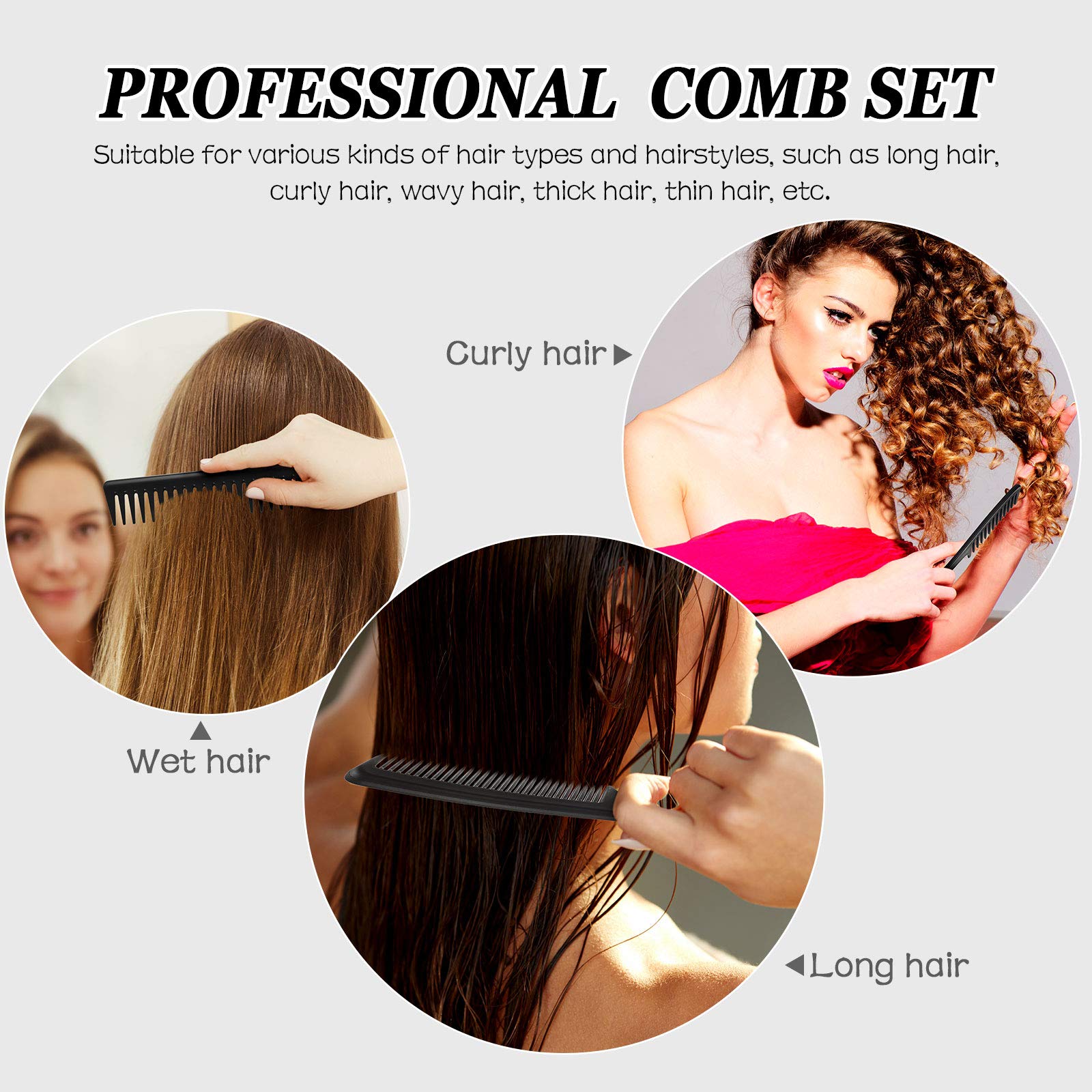 Peine Patelai para cabello húmedo, desenreda sin daño