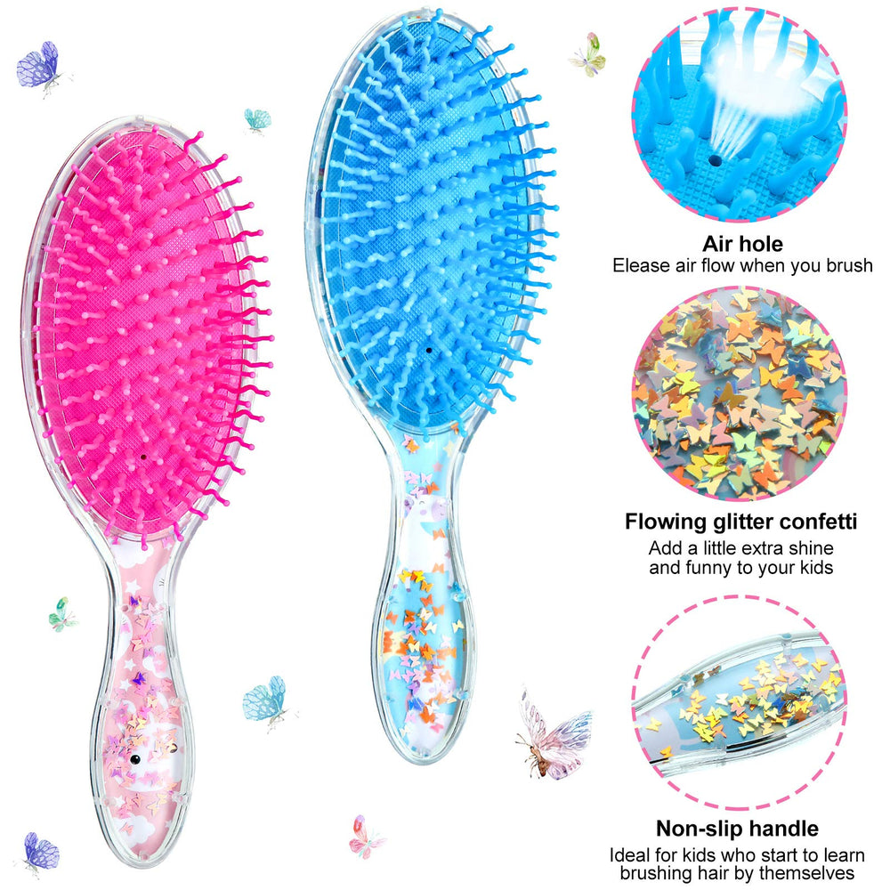 Patelai peine para cabello largo y rizado húmedo, desenreda con suavidad.