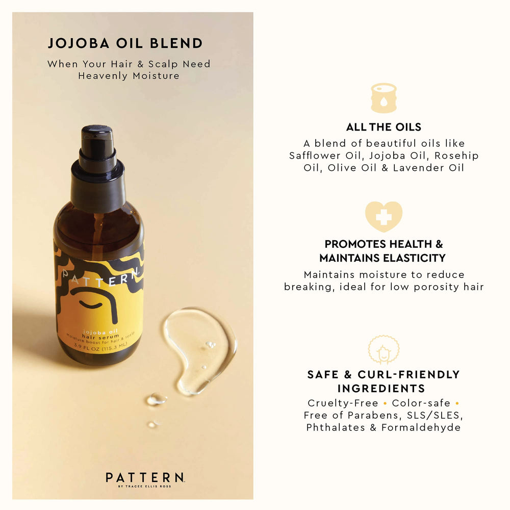 PATTERN Aceite cartamo jojoba cabello brillo y nutrición