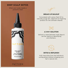 PATTERN Beauty Detox: pré-lavage detox pour purger les résidus