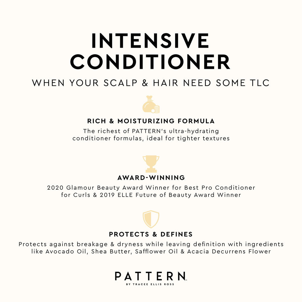 Rizos brillantes e hidratados tras usar PATTERN Beauty Ellis Ross