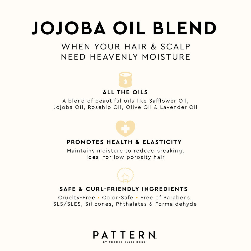 PATTERN Cabello de baja porosidad recibe hidratación ligera