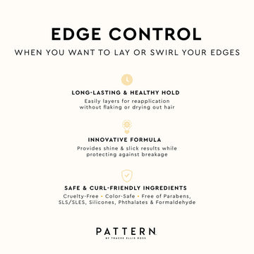 PATTERN Edge Control supports daily styling with controlled hold.