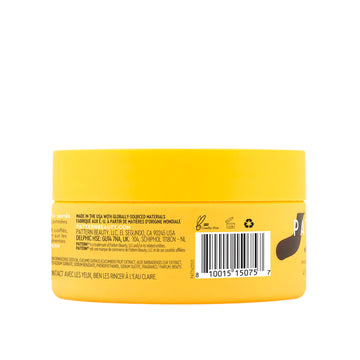 PATTERN Edge Control closeup highlights mango butter and silky texture for frizz control.