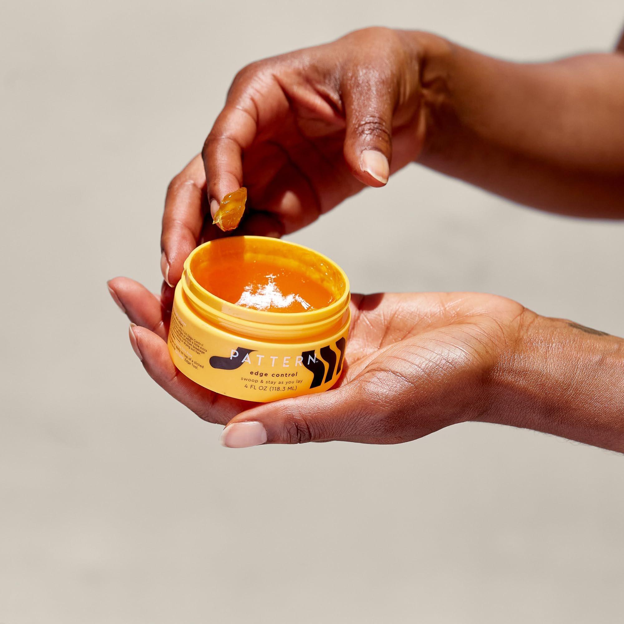 PATTERN Mango Seed Butter formula adds subtle shine to defined curls.