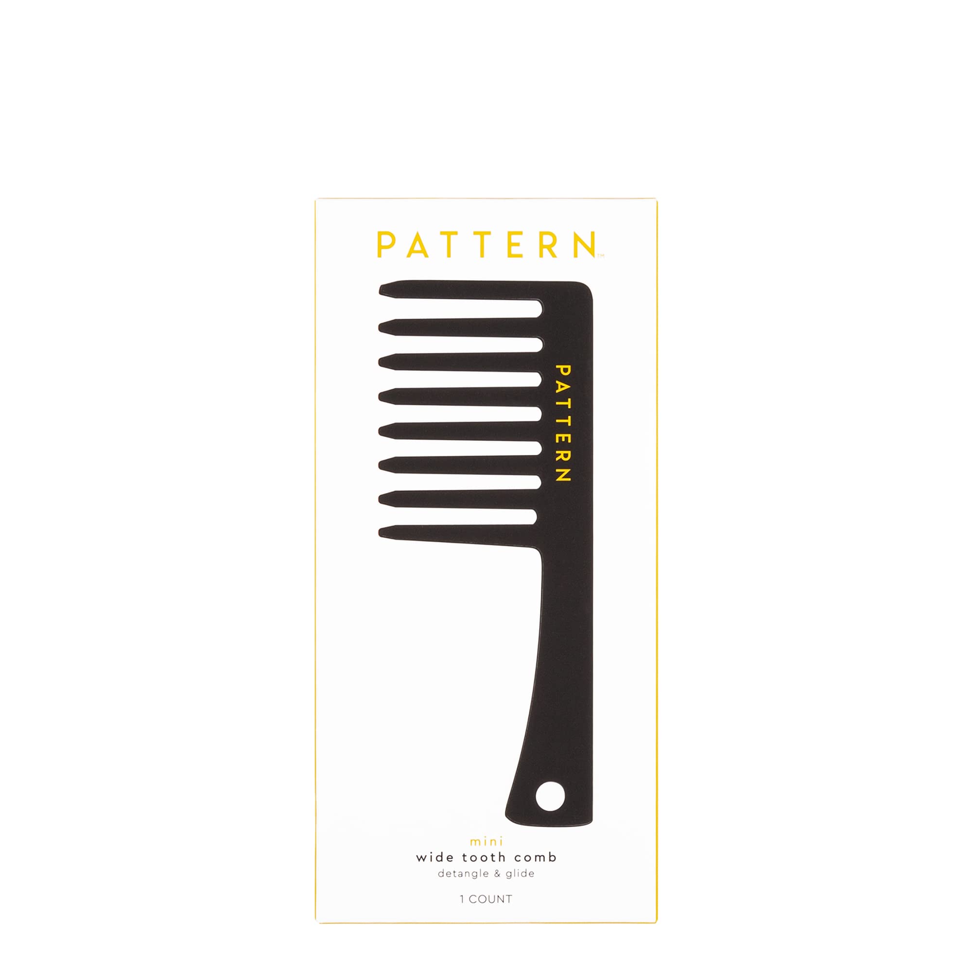 PATTERN Mini peine con empaque reciclable reduce residuos
