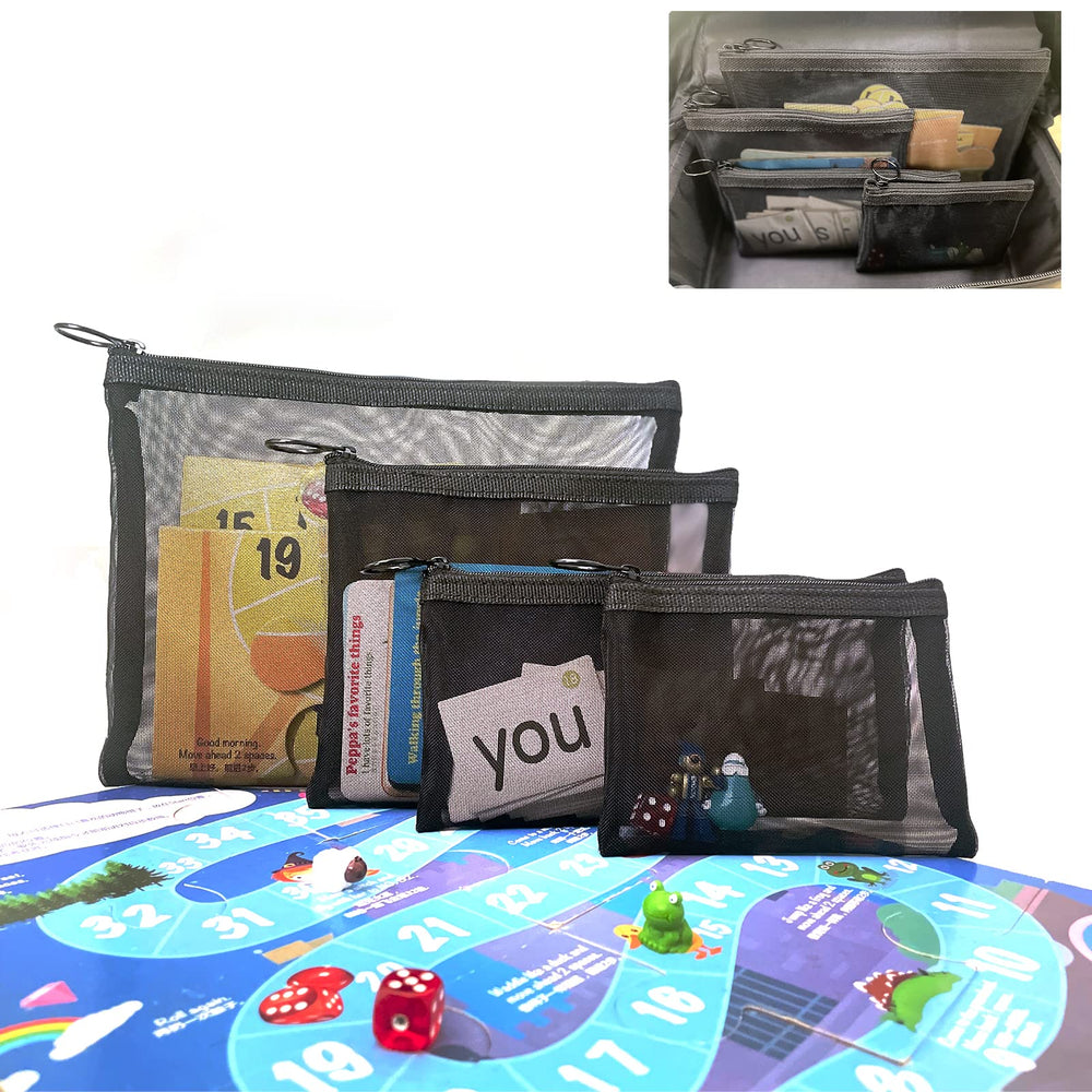 Patu Mini bolsa malla negro resistente