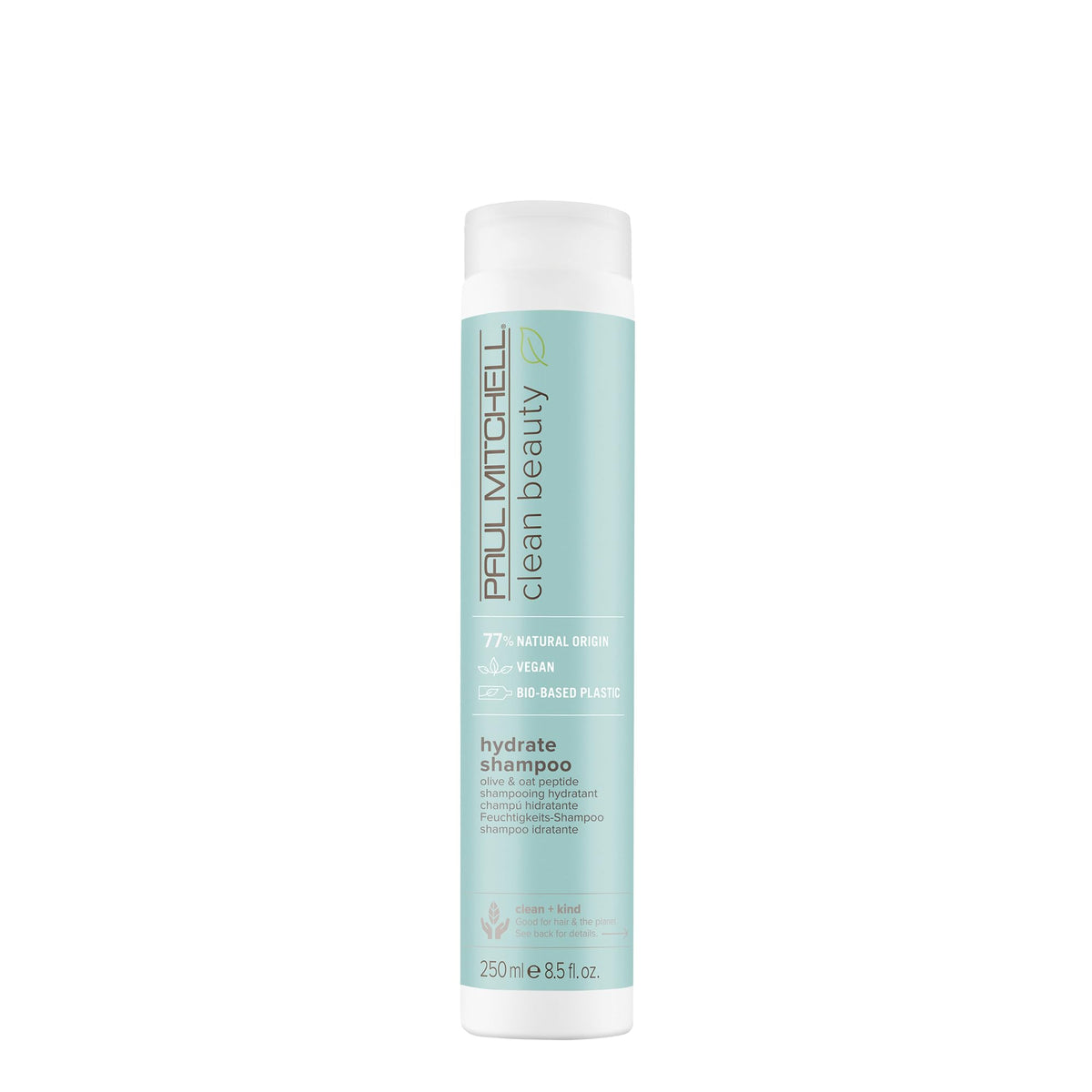 Paul Mitchell Beauté Propre Hydrate Shampoing en flacon, hydratation durable pour cheveux secs.
