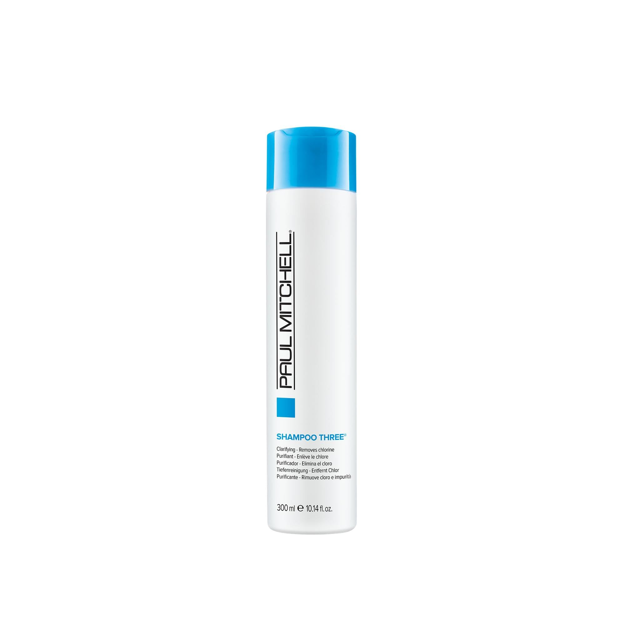 Paul Mitchell Champú Tres clarificante elimina cloro y restaura el brillo