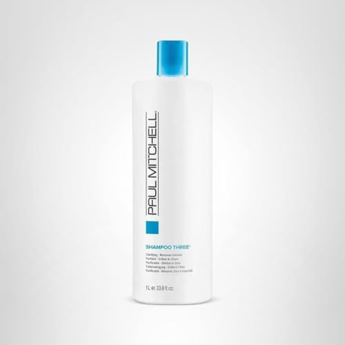 Paul Mitchell Shampoo Three precondicionamiento para aclarado profundo
