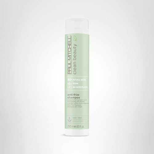 Paul Mitchell Clean Beauty Anti-Frizz Shampoo: fragancia floral delicada que acompaña la rutina diaria.
