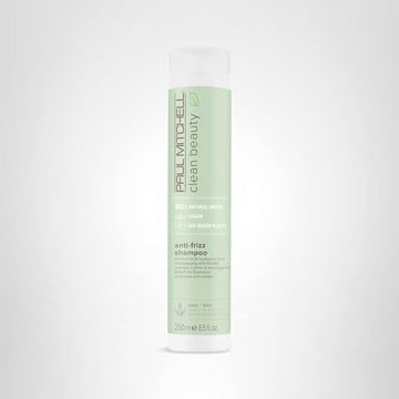 Paul Mitchell Clean Beauty Anti-Frizz Shampoo: fragancia floral delicada que acompaña la rutina diaria.